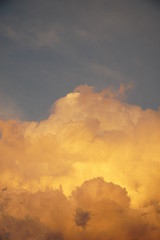 Beautiful Golden Cloudscape