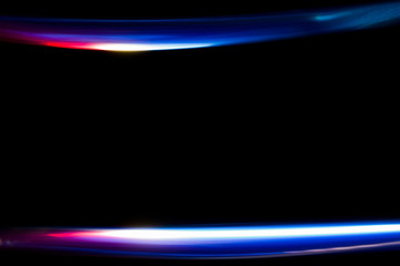 multicolored light lines