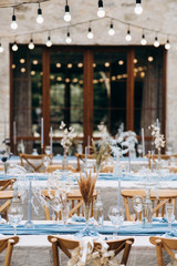 Amazing wedding table decoration & wedding table setting