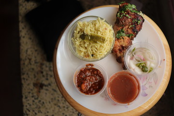 Mandhi rice with Chicken