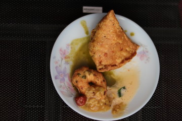 Samosa and Vada