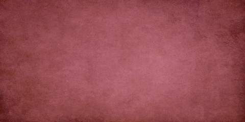 Red wide grunge effect texture.