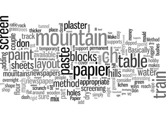 How To Make Mountains And Hills For Your Model Railroad