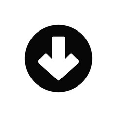 arrow icon vector trendy flat design