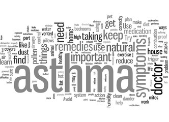 Fototapeta premium How to Live With Your Asthma