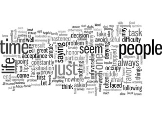 How To Learn When To Say No