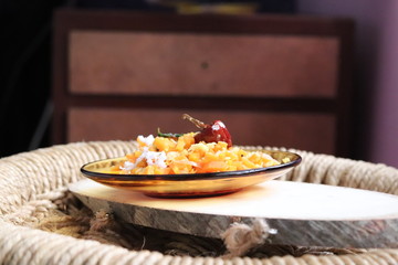 Carrot fry with coconut