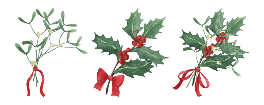 christmas traditional bouquet collection