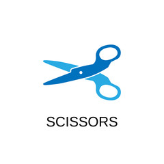Scissors icon. Scissors concept symbol design. Stock - Vector illustration can be used for web.