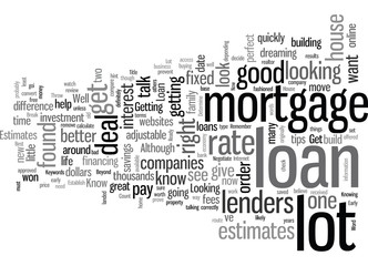 Fototapeta premium How To Get The Right Lot Loan