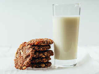 Coconut, Apricot, Oats And White Chocolate Biscuits
