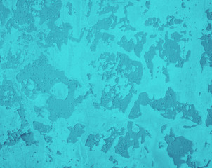 old blue wall texture, vintage background , concrete -
