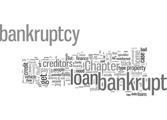 How To Get A Loan Post Bankruptcy