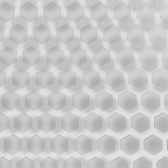 Background minimalist hexagons glass