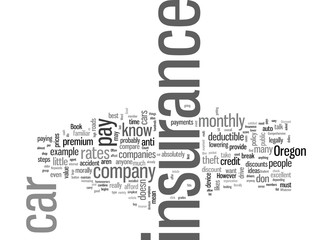 How To Find The Best Rates On Car Insurance In Oregon