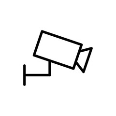 CCTV Icon Vector Trendy Flat Design