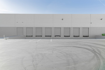 Warehouse loading area