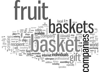 How To Find Fruit Basket Companies