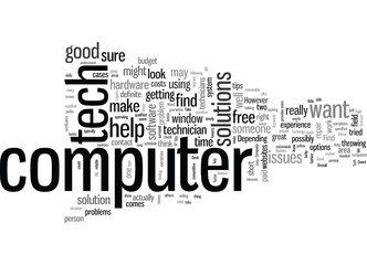 How To Find A Good Computer Tech