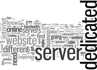 How to find a dedicated server