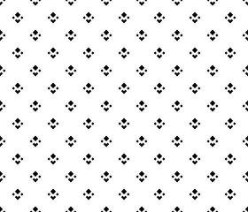 Abstract geometric pattern. A seamless vector background. White and black ornament. Graphic modern pattern. Simple lattice graphic design