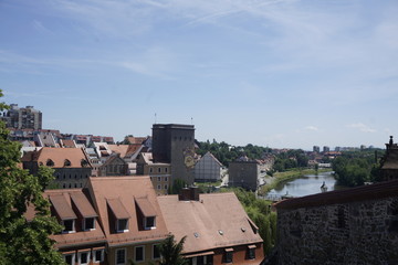 View over Zgorzelec and the Nysa river from Gorlitz