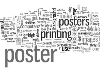 Fototapeta premium How to Design Posters