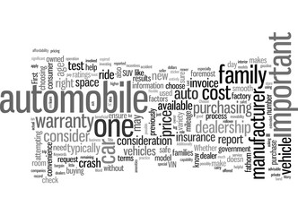 How To Choose The Right Automobile For Your Family