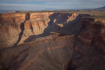 Aerial of the Grand Canyon West Rim