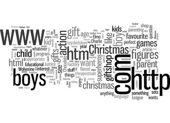 Fototapeta premium How To Choose Perfect Christmas Gifts For Boys