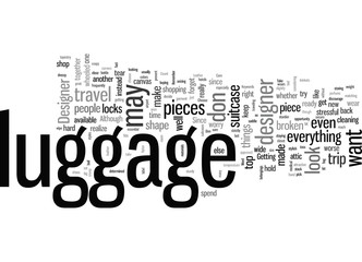 How To Choose And Care For Designer Luggage