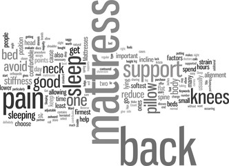 How to choose a mattress if you have back pain