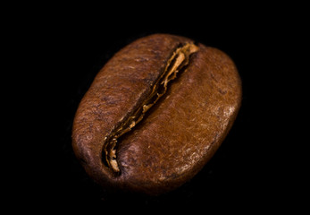 many freshly roasted coffee beans