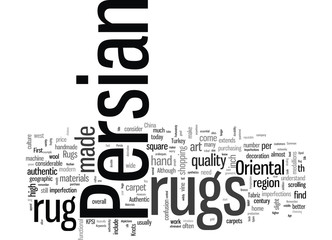 How To Buy A Persian Rug