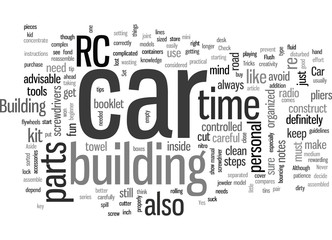 how to build a rc car