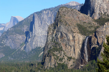 Fototapeta premium Tunnel View at Yosemite National Park 