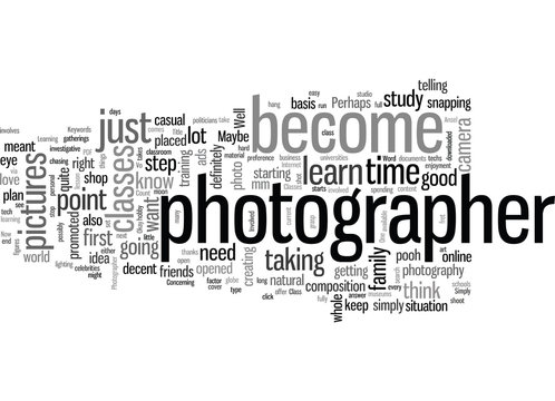 How To Become A Photographer