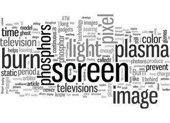 how to avoid plasma tv burn in