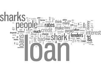 Fototapeta premium How To Avoid Loan Sharks