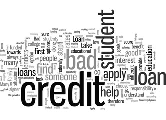 How to Apply for a Student Loan With Bad Credit