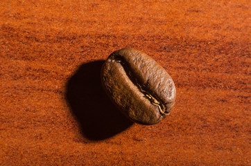 Naklejka premium many freshly roasted coffee beans