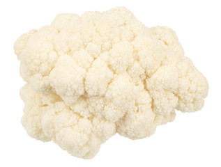 Cauliflower isolated on a white background. Food