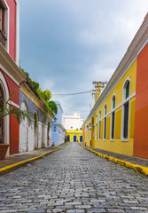 Obraz premium Streets of Puerto Rico
