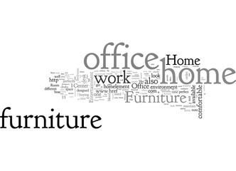Fototapeta premium Home Office Furniture