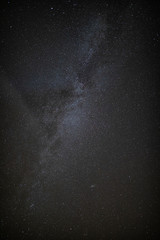 the Milky Way can be seen very well in the starry sky