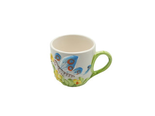 mug isolated on white background. Clipping Path