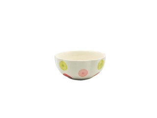 bowl isolated on white background. Clipping Path