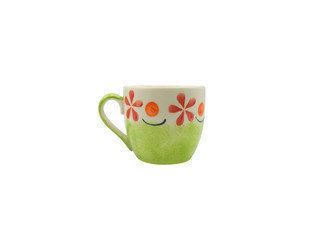 mug isolated on white background. Clipping Path