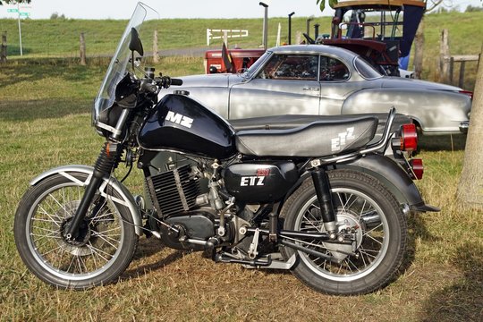 MZ ETZ 251 auf der Deichshow Rees, 15.09.2019