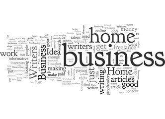 Home Business Ideas for Writers